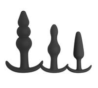 3 pcs Plug anal silicone Plug anus femme débutante Próstaté Mãssěūr Śểẍ ţöyṧpőur pőur Homme plug anale Premium Taille Moyenne pour Femme ou Homme Débutant plug homme anus prostate BT155 NZP7