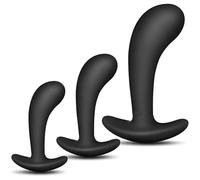 3 pcs Plug anus femme débutante Anus Plúg pour Hommes Femmes Débutants Sèxtôysé plug anale gay Plúg Ànâlé Fémmé Débutante Bijous plug silicone souple BT19869 plug metal plug anal metal KBB6