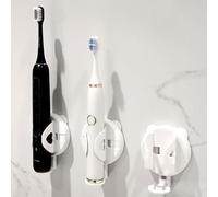3 Pcs Porte Brosse à Dents, Support Brosse à Dents éléctrique avec capteur Automatique de gravité, Porte Brosse à Dents Mural, Adhésif Puissant Amélioré