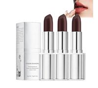 3 PCS Rouge à lèvres hydratant à couleur changeante, baume à lèvres hydratant et brillant activé par la température, rouge à lèvres hydra/tant longue tenue pour des lèvres roses (03#)