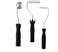 3 pcs Rouleau Débulleur, Bulle Paddle Outil, Fibre de Verre d’Alliage d’Aluminium, kit pour Moule, Résine, Composite-