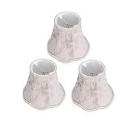 3 PCS Shades for Chandeliers, Small-Lamp Shade moderne, Clip sur les abat-jour, E14 Amboupure de lampe à la maison pour la maison de table de lustre