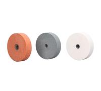 3 PCS Silicium Meule Carbure Meuleuse Polisseuse Roue Remplacement Affûtage Polissage Outil Ensemble Kit 75 * 10 * 20mm pour Polissage Métal Céramique Marbre Travail Du Bois