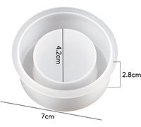 3 Pcs Silicone Candle Holder Mold Epoxy Resin Candle Holder Stem Candle Holder Silicone Mold Diy Candle Holder For Home Decoration