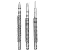 3 PCS Spring Nail Nail en acier en acier à ressort Chargement 3500PSI Shock S Nail Set et comptoir Punch pour verre en métal en bois