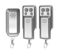 3 PCS Télécommande 114253,4 Boutons Télécommande Portail Porte de Garage compatible avec AVIDSEN 114253 104257 104251