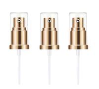 3 PCS Têtes de Pompe de Fond de Teint Dorée, Pompe de Remplacement pour Fond de Teint Liquide, Tête de Pompe de Distribution pour Flacon de Fond de Teint Estee Lauder D.W, Tête de Pompe de Maquillage