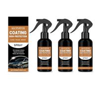 3 PCS Turbo Shine Nexa, Spray Haute Protection 3 en 1, Spray de Polissage Rapide Contre Les Rayures, Élimine Les Rayures 3-en-1, pour Voitures