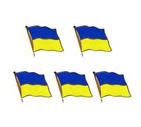 3 Pcs Ukraine Pin - Drapeau Ukraine Pin Broche Bijoux Ukraine Pin Badge Ukraine Bouton Badge Épinglette Ukraine Accessoires Cadeau pour Chapeau Chemise Sacs à Dos (3)