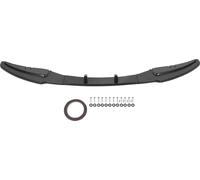 3 PCs voiture pare-chocs avant Lip Splitter spoiler pour 1 série E81 E82 E87 E88 LCI Standard Edition 2008 à 2011 style fibre de carbone