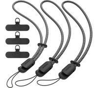 3 Pcs Wrist Strap for Mobile Phone, Lanyard, Key, USB, MP3, MP4 Player and More