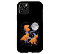 3 pépites de Poulet Hurlant à la Lune drôle Bizarre maudit Coque pour iPhone 11 Pro
