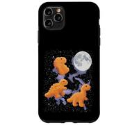 3 pépites de Poulet Hurlant à la Lune drôle Bizarre maudit Coque pour iPhone 11 Pro Max