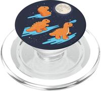 3 pépites de Poulet Hurlant à la Lune drôle Bizarre maudit PopSockets PopGrip pour MagSafe