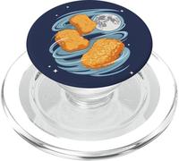 3 pépites de Poulet Hurlant à la Lune drôle Bizarre maudit PopSockets PopGrip pour MagSafe