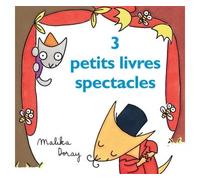 3 petits livres spectacles 3 livres tout-carton en accordéon - Malika Doray - Ecole Des Loisirs - Coffret - Album éveil dès la naissance