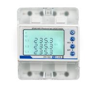 3 Phase 380V 100A Tuya WiFi Smart Bi-Directional KWh Meter over Under Voltage Protector Relay Switch
