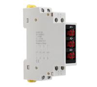 3 Phase DIN Rail Ampèremètre AC80 - 500V 1 - 100A LED Affichage Numérique D'électricité Utilisation Moniteur Haute Précision Amp Mètre