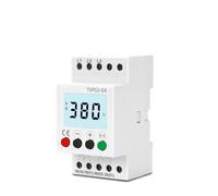 3 Phase Din rail Voltage Monitoring Sequence Protection Relay adjustable Over Under Voltage Protector Voltage Unbalance MQXFCZUX