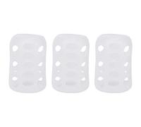 3 Pi¨¨ces Couvercle de Biberon en Silicone, ¨¦tui de Protection de Bouteille de Lait pour b¨¦b¨¦ Manchon Anti-chute pour Voyage ¨¤ Domicile pour Enfants b¨¦b¨¦ Enfant en Bas age (WHITE