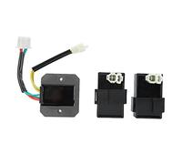 3 Pi¨¨Ces/Ensemble CDI Double Allumage R¨¦gulateur Redresseur Assemblage, Remplacement du Module D'allumage CDI pour XL 600 V Transalp 1989?1996