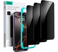 3 Pi¿¿Ces Verre Tremp¿¿ Anti-Espion Pour Iphone 16 Pro Max, Protecteur D\U2018¿¿Cran De Confidentialit¿¿, Outil D'installation Facile, Bords Micro-Courb¿¿S, Compatible Avec Les Coques