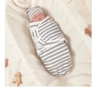 3 Piece Baby Zip Sleeping Bag - Newborn Sleeping Bag 0-3 Months Newborn Easy Change Zip Swaddle Cotton Kick P HOUSSE DE PYJAMA BEBE