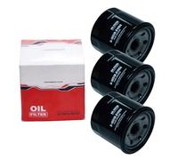 3 Piece Engine Oil Filter Oil Compartment Oil Filter 16510-81404/82703/15601-87204/87702 Compatible Avec Suzuki Petrol Engines
