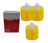3 Pièce Filtre À Huile Moteur 04152-37010/03002/40060/ YZZA6/YZZA7/B1010 Est Compatible Avec TOYOTA.