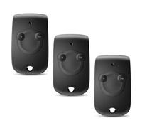 3 Pièce Remplacement pour télécommande Somfy 1841026, télécommande portail 433,92 MHz 2 canaux, pour contrôler 2 moteurs RTS de portails et portes de garage, compatible avec Keytis RTS