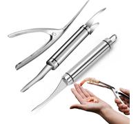 3 Piece Shrimp Knife Fish All In 1,Peeler 304 Stainless Steel,Multifunctional Shrimp Line Fish Maw Knife For Such As Shrimp