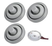 3 Pièce Silicone Joint de Signal de Cuisson, Joint de Rechange pour Autocuiseurs WMF Perfect & Perfect Plus 2,5L - 8,5L Diamètre 18cm et 22cm, Résistant à La Chaleur, Non Toxique et Facile à Nettoyer