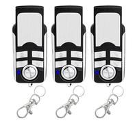 3 Pièce Telecommande Porte Garag pour Hörmann, Telecommande Universelle de Porte de Garage pour Hörmann HSE4-868-BS HSE2-868-BS HS4-868-BS Bisecur Supramatic Promatic Rollmatic 868MHz