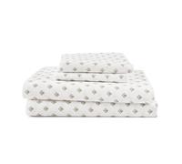 3 Piece Twin Sheets Set | Twin Bed Sheets Set - Light Weight, Soft Breathable Sheets | Brushed Cotton Rich Blend | Secure-Fit, Wrinkle Resistant, Durable, Easy Care Bed Sheets | Comfy Sheets | White