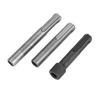 3 Pièces 1/4 Tige Hexagonale S Porte-embout de Pilote Adaptateur de Prise Convertisseur pour Perceuse à Percussion SDS 10 * 7 * 2 Adaptateur de Mandrin pour Embouts de Tournevis Jeu