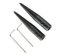 3 pièces/1 de bielles de polissage - Adaptateur de broche conique avec filetage pour disque de polissage pour polissage du tampon de banc