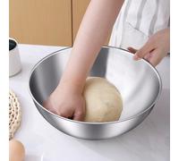 3 Pièces/1 Pièce, Bols De Mélange En Acier Inoxydable Durable Pour Une Préparation Et Un Stockage De Cuisine Sans Effort, Bols De Cuisine Avec Des Marques De Mesure Pour Salade, Cuisson, Fouettage - E