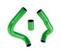 3 Pièces 10 Couleurs Intercooler Silicone Tuyau Kit Pour Mitsubishi Pour Pajero W20 Pour Shogun MK2 2.8 TD V26 LWB 4M40 Tube Tuyaux Ensemble Tuyau D'admission(Green)