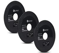 3 Pièces 125mm Disque à Tronçonner Verre,Lytool Disques Diamantés Pour Carrelage,Marbre,Céramique,Grès,Granit,Verre,Bouteilles de Vin, Carrelage, Ardoise, Accessoires Meuleuse Angulaire(125x 22.23mm)