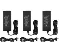 3 Pièces 12V 5A Netzteil Adapter Transformato 60W Led Trafo Ac110-240V Netzadapter Ladegerät Pour Stripes Streifen[L2375]