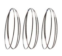 3 pièces 1332 1400 1440 1570 1640 1712 1750 Lames de scie à ruban for le travail du bois de 1790 mm.3 mm (1/8") avec courbe de coupe des lames de scie 14Tpi.(3 Pcs Length 1575mm)