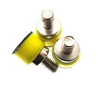3 Pièces 15mm M6 Fil Crochet Et Boucle Tampon De Ponçage De Secours Disque De Ponçage Plateau De Support Outils Électriques Accessoires