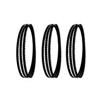 3 pièces 1712 X 6 X 0,36 Mm lames de scie à ruban 4 TPI for Metabo BAS 260 for Swift, for BAS 261 for bois plastiques coupes courbes