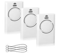 3 Pièces 2 Canaux Telecommande Porte 868MHz de Émetteur de Garage Bip Universelle Telecommande Portail Compatible avec XT2 868 SLH LR/XT4 868 SLH LR/XT4 868 SLH/XT2 868 SLH（Blanc）