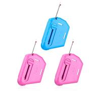 3 Pièces 2 en 1 Guide de Couture Magnétique, Avec Dissolvant de Suture Intégré, Guide Couture Aimanté pour Machine à Coudre, Accessoires de Magnetic Seam Guide Polygonale Avec Echelles