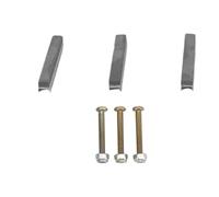 3 pièces 3 pouces cylindre pierre à aiguiser fonctionnement efficace performances stables outil de pierres à aiguiser cylindre à 3 bras, meule en métal 7,62 cm longueur 10 mm