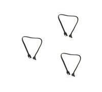 3 PièCes 40Cm 3.0 Câble 3.0 III SATA3 6GB/S Câble de DonnéEs Cordon de Courbure Droite Câble de DonnéEs de Disque Dur Double Canal