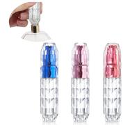 3 Pièces 5ML Bouteille Vaporisateur de Parfum, Vaporisateurs de parfum vide rechargeable, Mini Portable vaporisateur Bouteille, Pulvérisateur de parfum avec fenêtre, Pour Homme Femme Voyager
