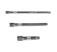 3 Pièces /8" Ou 1/2" Clé À Douille Professionnelle Tige D'extension Longueurs Pour Des Leviers Améliorés Dans Les Réparations Entretien Adaptateurs De Douille Universels Extensions