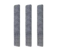 3 Pièces （90×10cm） Microfibre Tampons De Vadrouille De Remplacement Mop Remplacement des Tampons，Mop Remplacement des Tampons,pour Le Balai autonettoyant，Balai Plat Microfibre